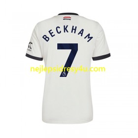 Fotbalový Dres Manchester United Beckham 7 Alternativní 2024/25